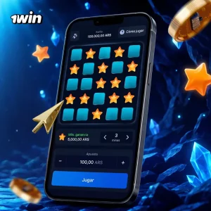 Juego Mines 1win: minas en el campo de celdas con multiplicadores